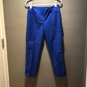WHBM Royal Blue Ankle Pants